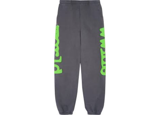 Sp5der Beluga Sweatpants Slate Grey/Green