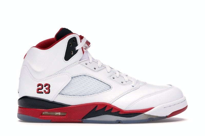 Jordan 5 Retro Fire Red Black Tongue (2013)