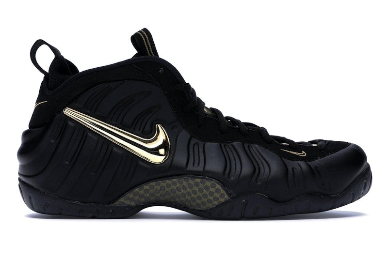 Nike Air Foamposite Pro Black Metallic Gold