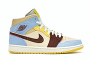 Jordan 1 Mid SE Fearless Maison Chateau Rouge