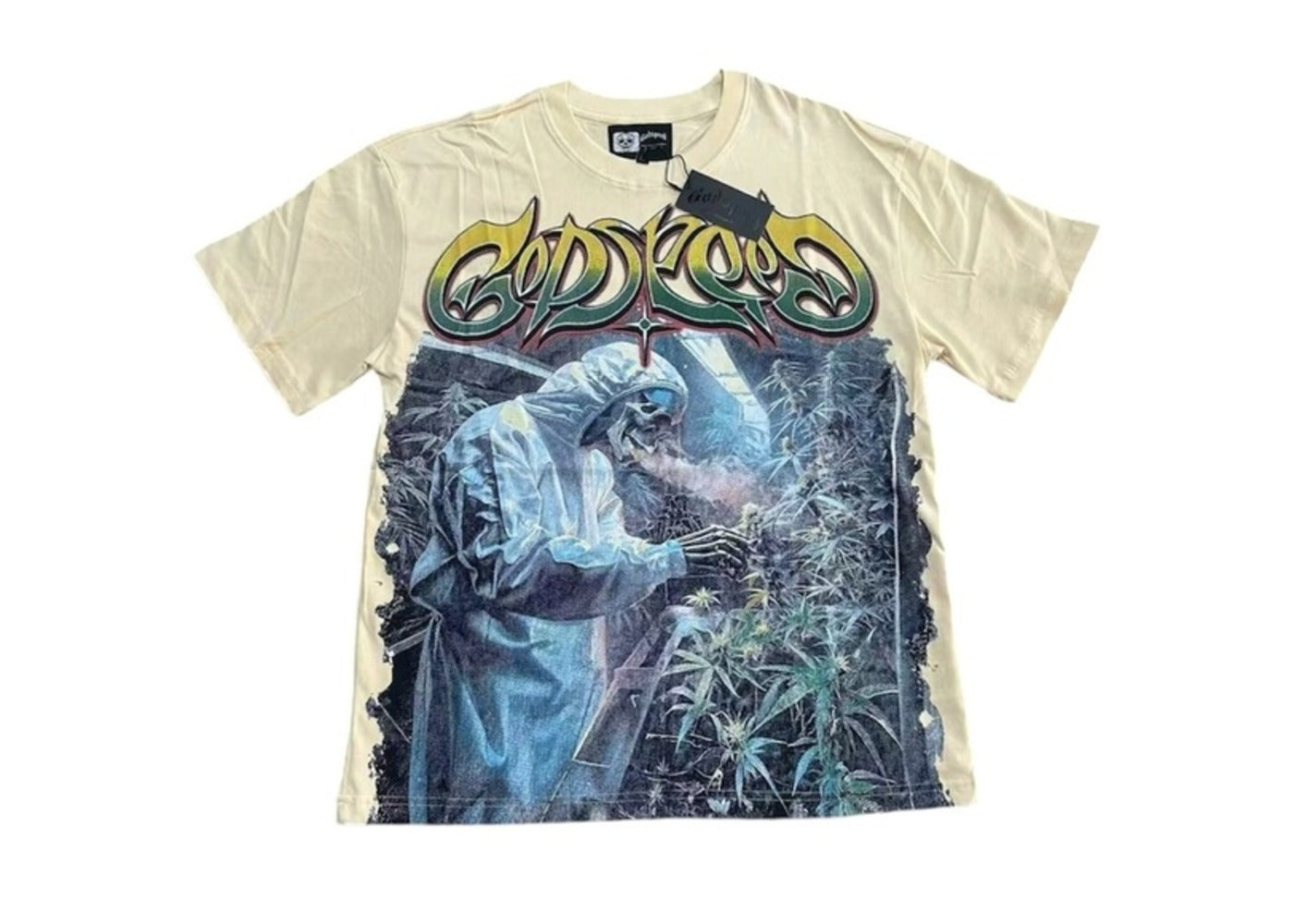 Godspeed “Legalize It” Graphic Tee Cream