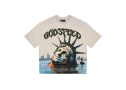 Godspeed Sunken Liberty Tee (Stone Wash)